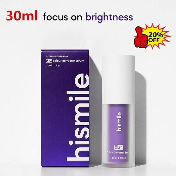 Colour Corrector Hi Smile teeth whitening gel Teeth Toothpaste v34