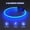 Blue, variant on PcEoTllar Light up LED Dog Collar, USB Rechargeable Flash Light up Dog Collar, Green