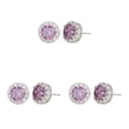 thumbnail image 2 of Pendientes Minnieouse 1 par redondos para mujer regalo de cumpleaños cobre, 2 of 6