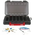 thumbnail image 3 of Caja de Señuelo de Doble Capa, Caja de Herramientas de Señuelo Pequeño de color Transparente, Gran Capacidad de Pvc para PESCA EN EL MAR DE LA PESCA SALVAJE, 3 of 7