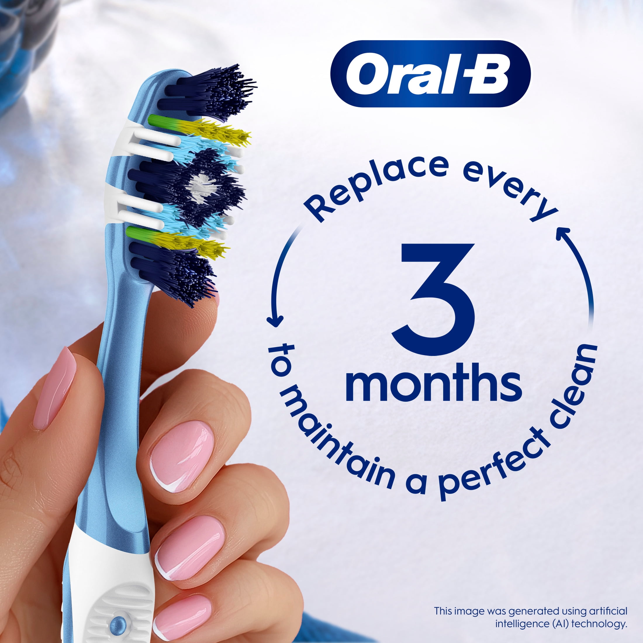 Oral-B Manual Toothbrush Pro-Health Superior Clean, Medium, 4 Count