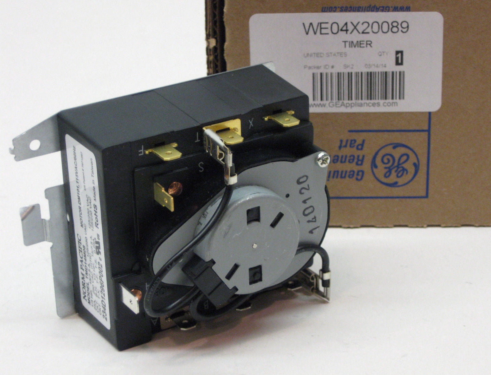ge we04x20089 dryer timer