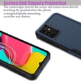 thumbnail image 5 of eBizWare Phone Case For Samsung Galaxy A14 5G 6.6" , 2 in 1 Drop Resistant Heavy-Duty Tough Rugged Slim Shockproof Protective Case Cover -Dark Blue, 5 of 6