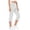 White, variant on BRGZLK Womens Capri Pants High Waisted Straight Leg Yoga Capris Leggings Summer Workout Stretch Cropped Pant with Pockets