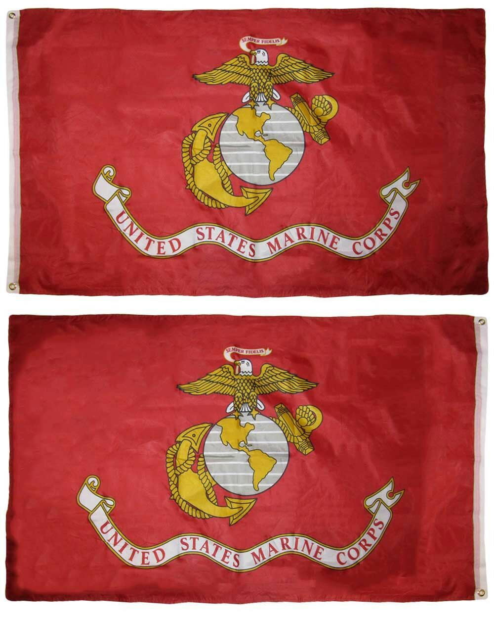 3x5 USMC Marine Marines 4th Marine Division Flag 3'x5' Banner Grommets 