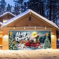 thumbnail image 4 of GUANGHONG Holiday Cheer Garage Festive Christmas Banner with Bright Colors Festive Design for Auto Enthusiasts Home Garages Easy Hanging Durable Material Back the Flag Patch, 4 of 4