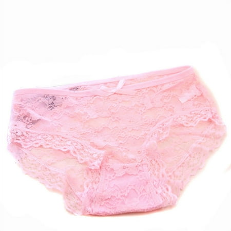 

TANGNADE Underwear Women Women s Jacquard Net Transparent Lace Underwear Mesh Yarn Underwear