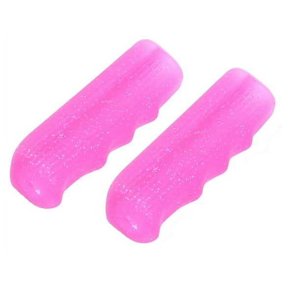 BICYCLE BIKE CUSTOM GRIPS KRATON RUBBER SPARKLE PINK. Bike part, Bicycle part, bike accessory, bicycle part