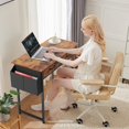 thumbnail image 2 of Computer Desk with Drawers, 32 Inch Gaming Desks Home Office Desk, Small Work Desk Simple Study Writing Table PC Desks with Drawer Storage Shelves for Living Room Bedroom Home Office, 2 of 6