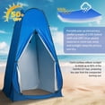thumbnail image 4 of Carpa de ducha plegable Privacy Tent UMIKOOL DIRECT, 120 x 120 x 200 cm, 4 of 9