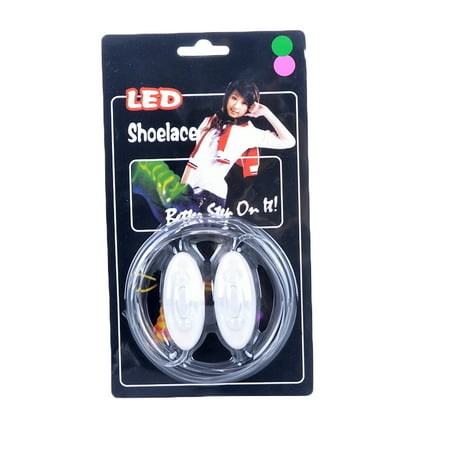 

2 Pair LED Glowing Shoelaces Halloween Multicolor Flashing Luminous Shining Sneaker Shoelaces