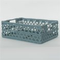 thumbnail image 1 of Mode Crochet Basket, Sea Spray - 12 x 9 x 5 in., 1 of 1