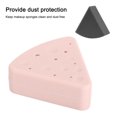 thumbnail image 3 of Silicone Powder Puff Case,  Makeup Puff Case Dust   for Travel ,Khaki, 3 of 8