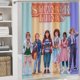 thumbnail image 4 of Juego de 4 cortinas de ducha de Stranger Things con alfombrillas antideslizantes, tapa de inodoro y alfombrilla de baño, cortina de ducha impermeable con decoración de dibujos animados para baño con, 4 of 8