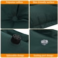 thumbnail image 3 of unbranded Colchón Autoinflable Para Con Almohada Ajustable Y Cómodo En Verde, 3 of 8