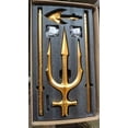 thumbnail image 3 of Trident Aquaman 1:1 Steel Alloy 210cm Replica Model Collection Toy Gold Gift, 3 of 5