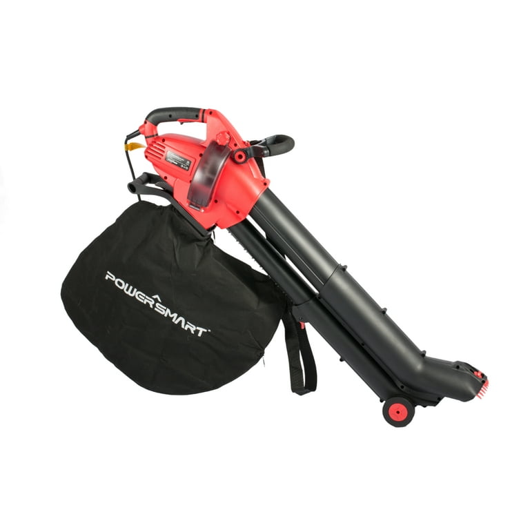 PowerSmart 186 MPH 554 CFM 12 Amp Electric Handheld Blower/Vacuum/Mulcher PowerSmart 186 MPH 554 CFM 12 Amp Electric Handheld Blower/Vacuum/Mulcher