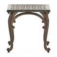 thumbnail image 5 of Aluminum Side/End Table, Anti-Rust Coffee Bistro Table for Outdoor, Patio, Indoor, Garden, Porch, Balcony, 5 of 12
