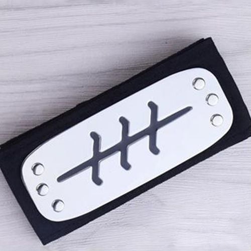 SHIYAO Naruto Shippuden Headband Forehead Protector Anime Manga Cosplay Accessories For Naruto