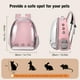 thumbnail image 2 of Mochila portabebés Dorphy Space Capsule para gato y perro, color rosa, 2 of 8