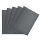 thumbnail image 5 of Uxcell Papel de lija impermeable de 1000 granos, papel de lija húmedo y seco para acabado de muebles de madera, silicona gris, 5 piezas, 5 of 5