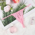 thumbnail image 5 of iHPH7 Thongs for Women, G String Thongs for Women, Lace Underwear for Women, Pink One Size, 5 of 7