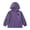 Purple, variant on Girls Sun Jacket for Outdoor Activities Lightweight Hooded Coat with UPF50 Sun Casual Windbreaker for Kids Easy Care and Everyday Wear