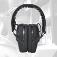 thumbnail image 4 of Orejeras de tiro electrónico para tiro con arma de fuego Protección Protector auditivo Plegable NRR 25dB Auriculares de o Negro Macarena Orejeras electrónicas, 4 of 8