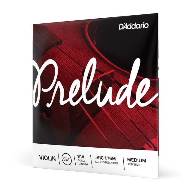 Cuerdas para violín D'Addario Prelude J810 1/16M Tensión Media