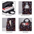thumbnail image 3 of Fotbe Humming Bird And Tropical Flowers Mochila Ligera para Hombres y Mujeres - Duradera y Resistente al Agua, Ideal para Escuela, Trabajo, Viajes y Uso Diario, 3 of 7