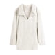 thumbnail image 5 of Chaquetas para mujer, abrigo de piel sintética cálido para mujer, sudaderas, ropa de abrigo sólida con cuello en V de invierno Odeerbi  ODB-3, 5 of 7