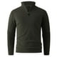 thumbnail image 2 of pstuiky manga larga de hombre, Suéter de punto cálido de color sólido de moda informal para hombre, manga larga, top redondo Tops de talla grande para hombre m, 2 of 6