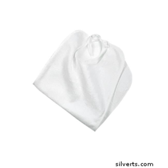 Silverts 301300101 Unisex Womens Mens Adult Terry Cloth Bib Accessory One, White by