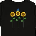 thumbnail image 4 of Inktastic Sunflower Garden and Bird Boys or Girls Long Sleeve Toddler T-Shirt, 4 of 5