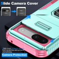 thumbnail image 5 of Funda para GANGXUN Google Pixel 8A - Soporte metálico, Función magnética, Verde, 5 of 5
