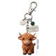 thumbnail image 3 of Highlands Bull Month Keychain Remind You Of The Power Of Silences Every Day, 3 of 7