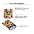 thumbnail image 3 of Dancing Cute Skull Man Oven Mitts And Pot Holders Sets of 4 Oven Gloves Set Potholders for Kitchen Cooking Baking Grilling Anti Scald Hot Pads And Heat Resistant, 3 of 6