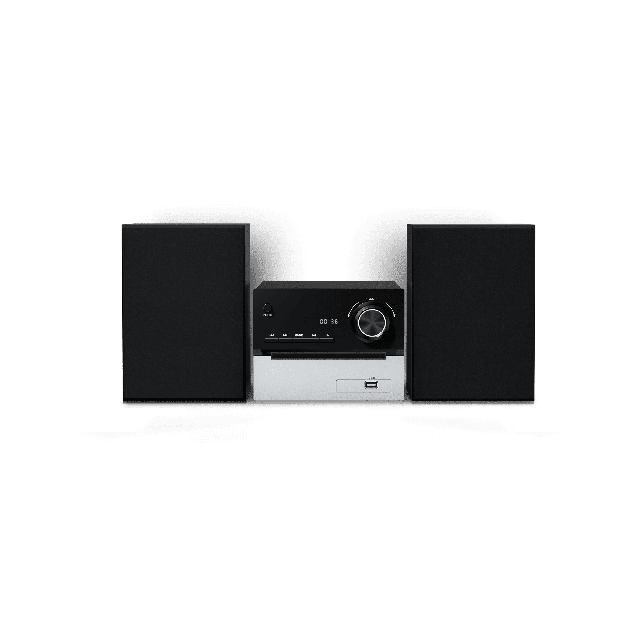 Home Stereo System with Bluetooth CD Player FM Radio