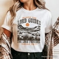 thumbnail image 2 of The Lord Provides Christian T-Shirt, Retro Western Desert Worship White and Natural Tee, 2 of 8