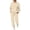 T7-Khaki, variant on Textilo Women's 2 Piece Sweat Sets Long Sleeve Crewneck Sweatshirt and Wide Leg Drawstring Pants with Pockets Tracksuits Lounge Causal Travel Comfy 2026 Fall Winter Clothes,Navy L