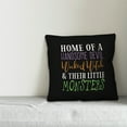 thumbnail image 2 of Creative Products Wicked Witch Handsome Devil 20x20 Indoor / Outdoor Pillow, 2 of 2