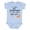 AE-Light Blue, variant on I Love My Godmother to the Moon and Back Boys or Girls Baby Bodysuit