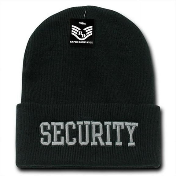 Rapid Dominance Military And Law Long Beanies- Security- Black