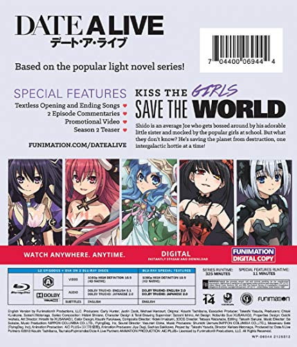 Anime Blu-ray Date A Live IV Blu-ray BOX Normal Edition Volume 1