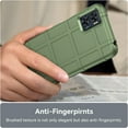 thumbnail image 5 of Durable Sturdy Phone Case for Motorola Moto E22, Heavy Duty Shockproof Slim Rugged Phone Case Bumper Rugged Cover for Motorola Moto E22i/E22 HD Green, 5 of 13