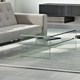 thumbnail image 1 of Table basse en verre, 1 of 3