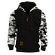 thumbnail image 1 of WILLBEST Sudaderas Navideñas Sudadera con Capucha De Camuflaje para Hombre, Sudadera De Invierno De Corte Ajustado, Jersey con Forro Cálido para Otoño y Clima Frío, Ropa De Calle Informal Cómoda Chica, 1 of 5