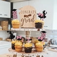 thumbnail image 2 of Adornos para cupcakes Zatain 2026, clase de graduación de 2026, 24 unidades, 2 of 7
