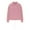 Pink, variant on Autumn Winter Sweatshirts for Women Pull-up Oversize Fit Solid Color Womens Hoodies with Long Sleeves V Neck Breathable Athleisure Casual Cozy Workout Streetwear