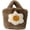 Coffee, variant on Furry Purse for Women Fuzzy Faux Fur Tote Handbag Cute Soft Fluffy Clutch Chain Shoulder Bag